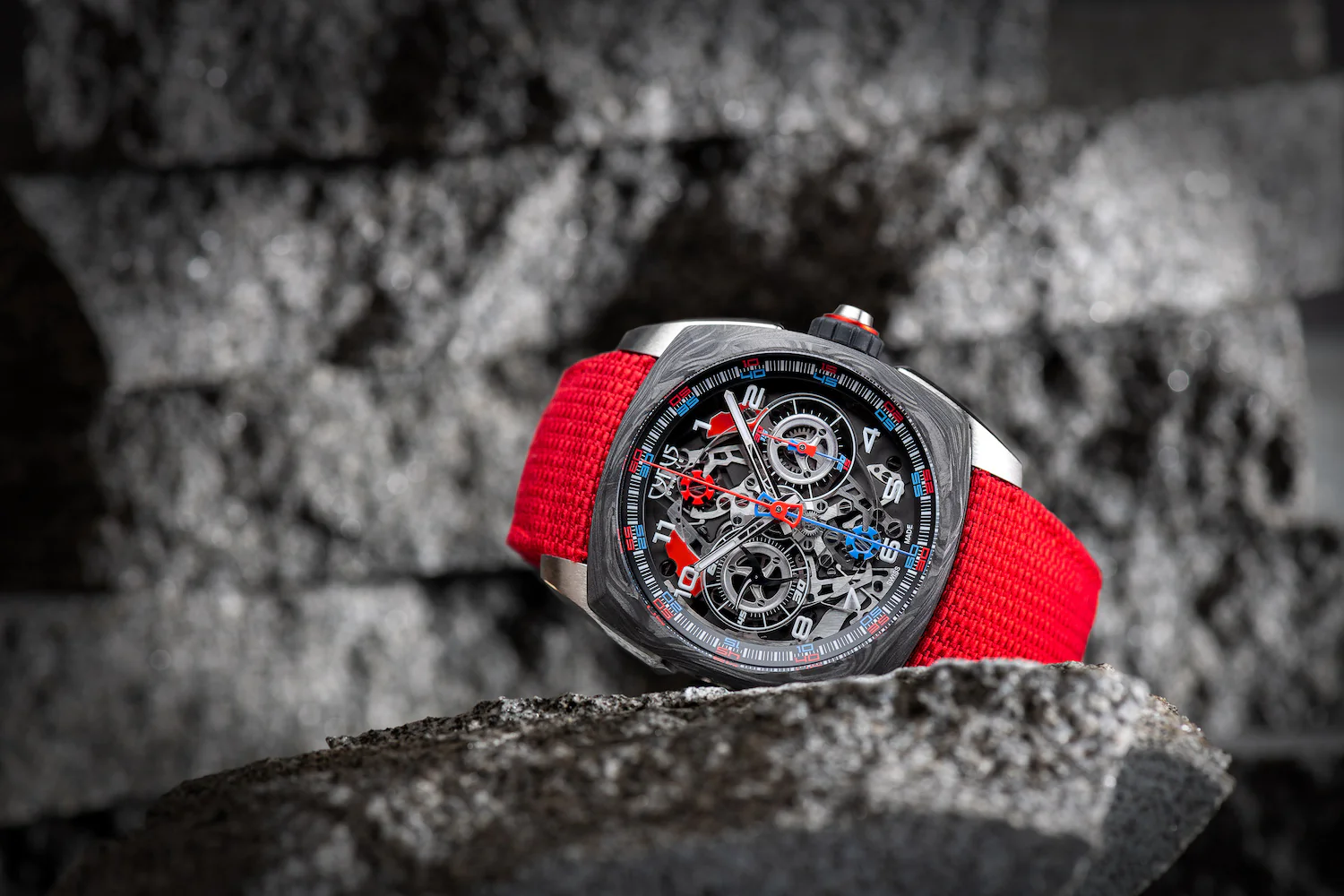 Cyrus Klepcys Dice Titanium Carbon Fiber Limited Edition Watch - Image 5