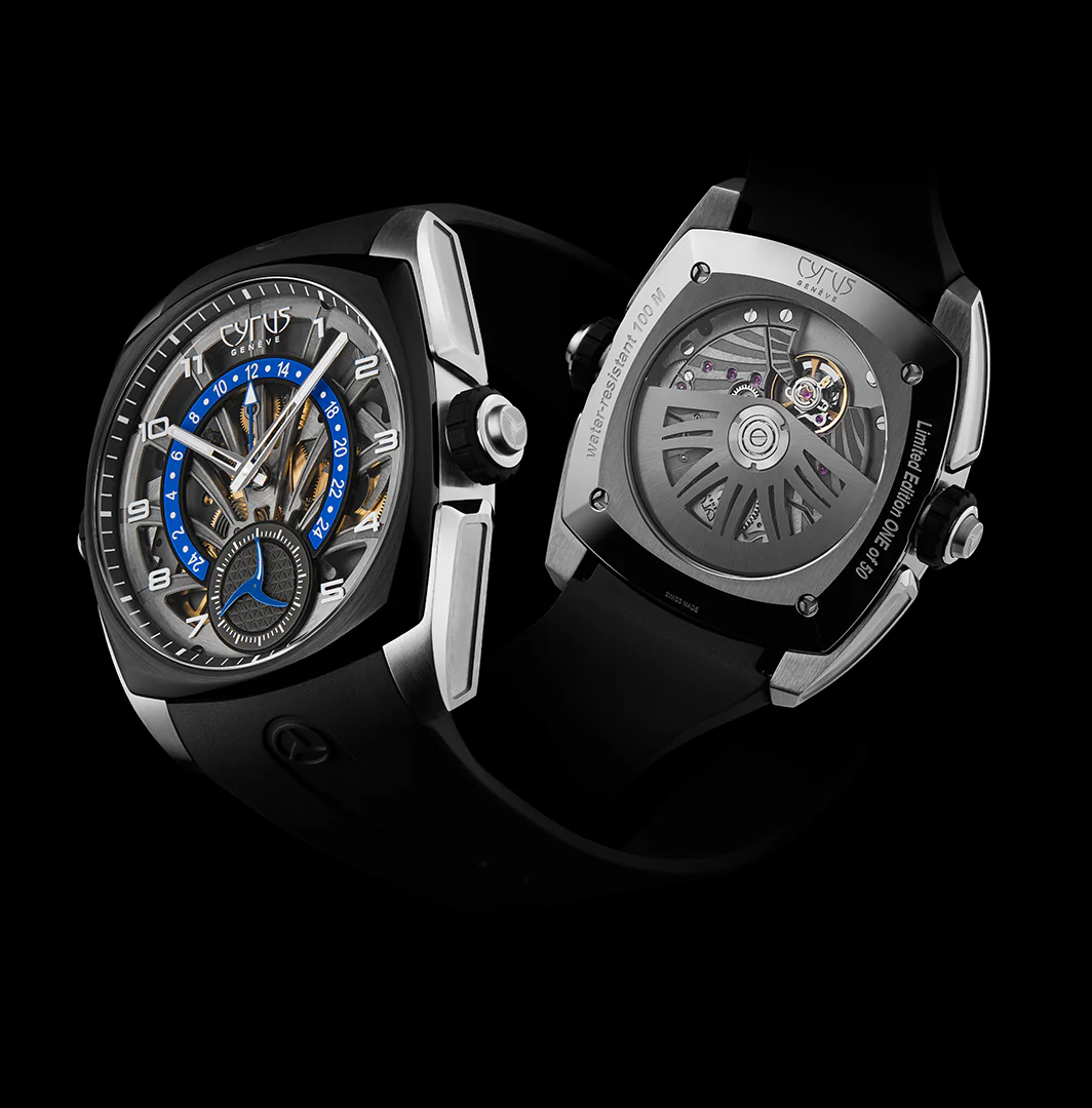 Cyrus Klepcys GMT Retrograde Titanium DLC Limited Edition Watch - Image 2
