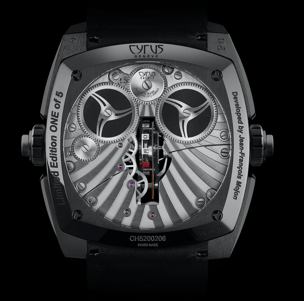 Cyrus Watch Klepcys Vertical Tourbillon Black Limited Edition - Image 3