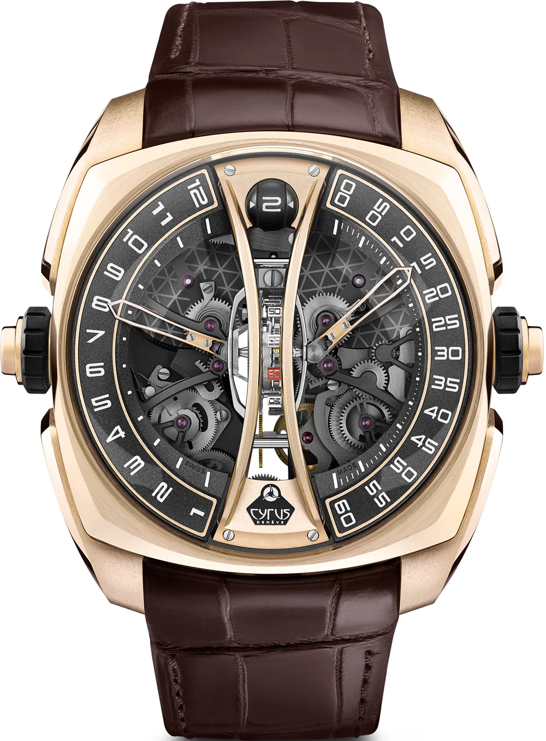 Cyrus Watch Klepcys Vertical Tourbillon Rose Gold Limited Edition