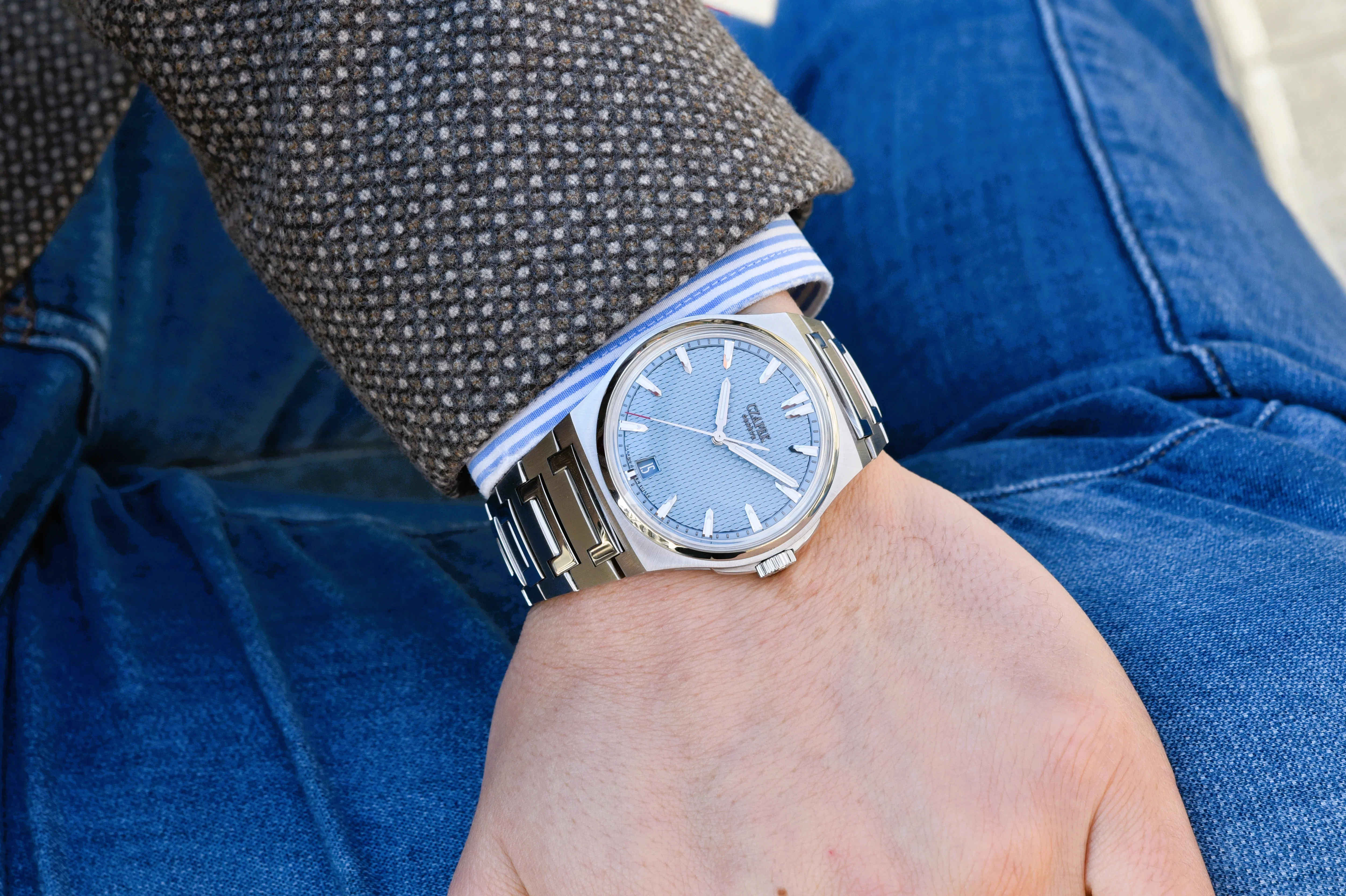 Czapek Antarctique Passage de Drake Glacier Blue S 38.5mm Watch - Image 6
