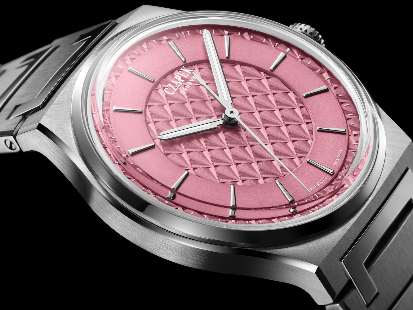Czapek Antarctique S Sashiko Pink Lotus Limited Edition Watch - Image 2