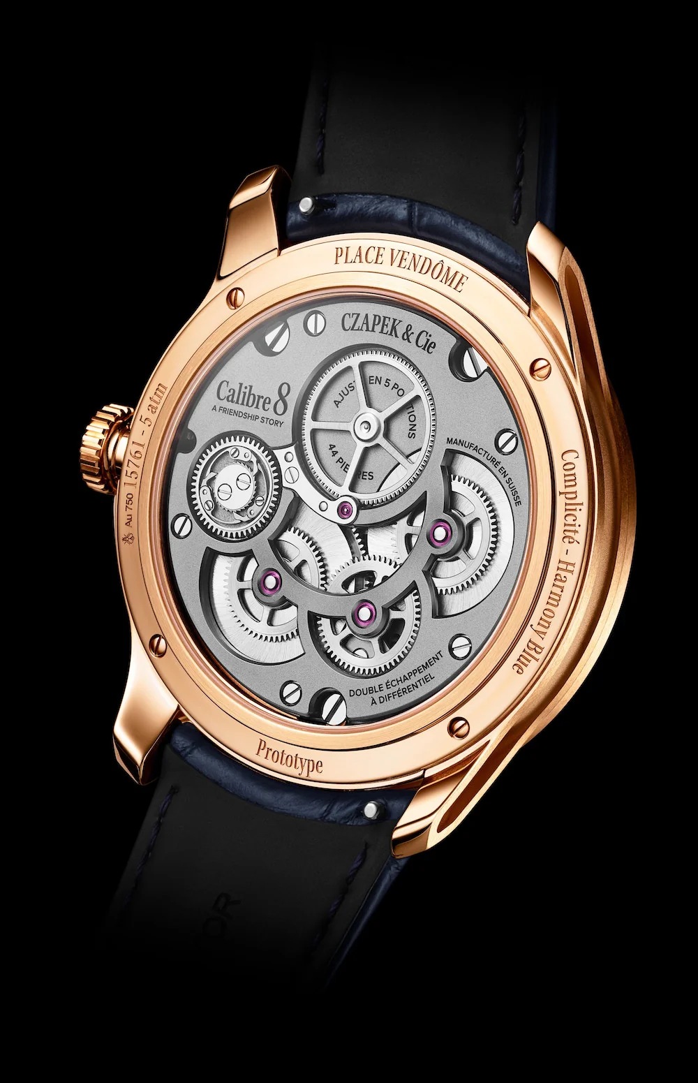 Czapek Place Vendome Complicite Harmony Blue Limited Edition Watch - Image 5