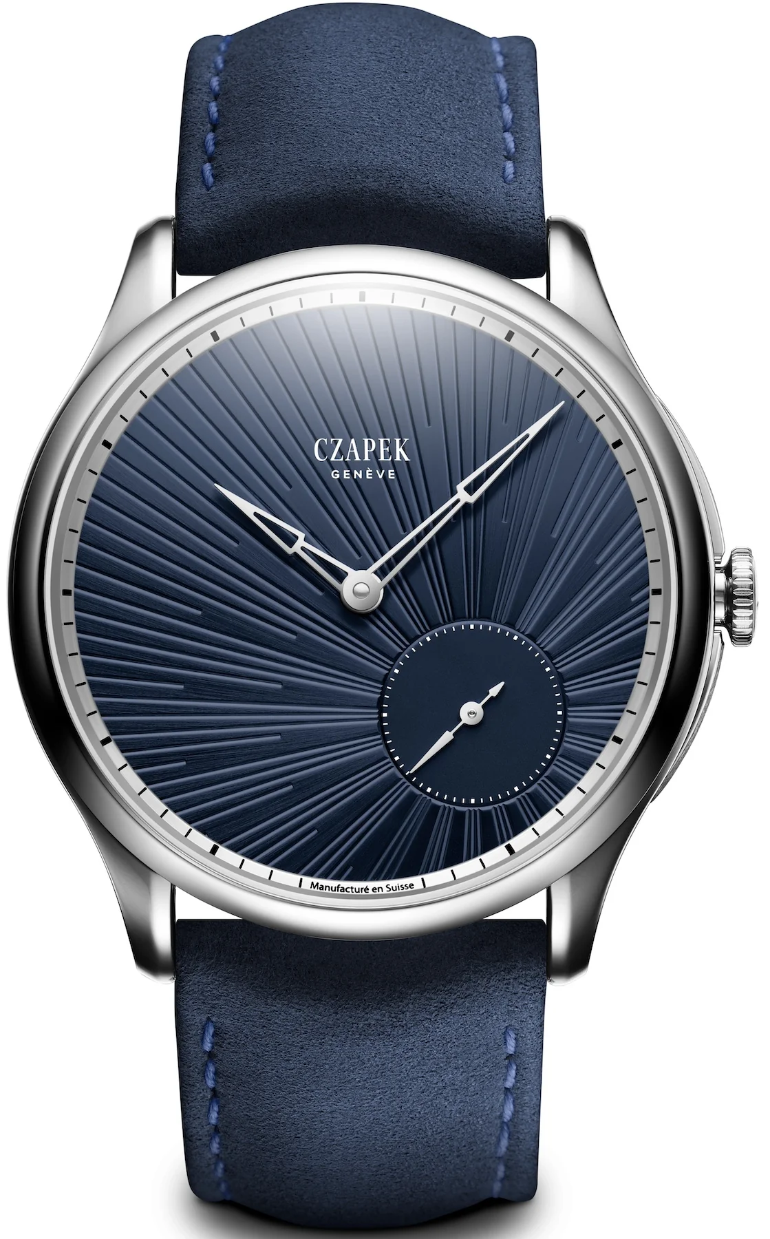 Czapek Promenade Guilloche Soleil Blue Night Watch