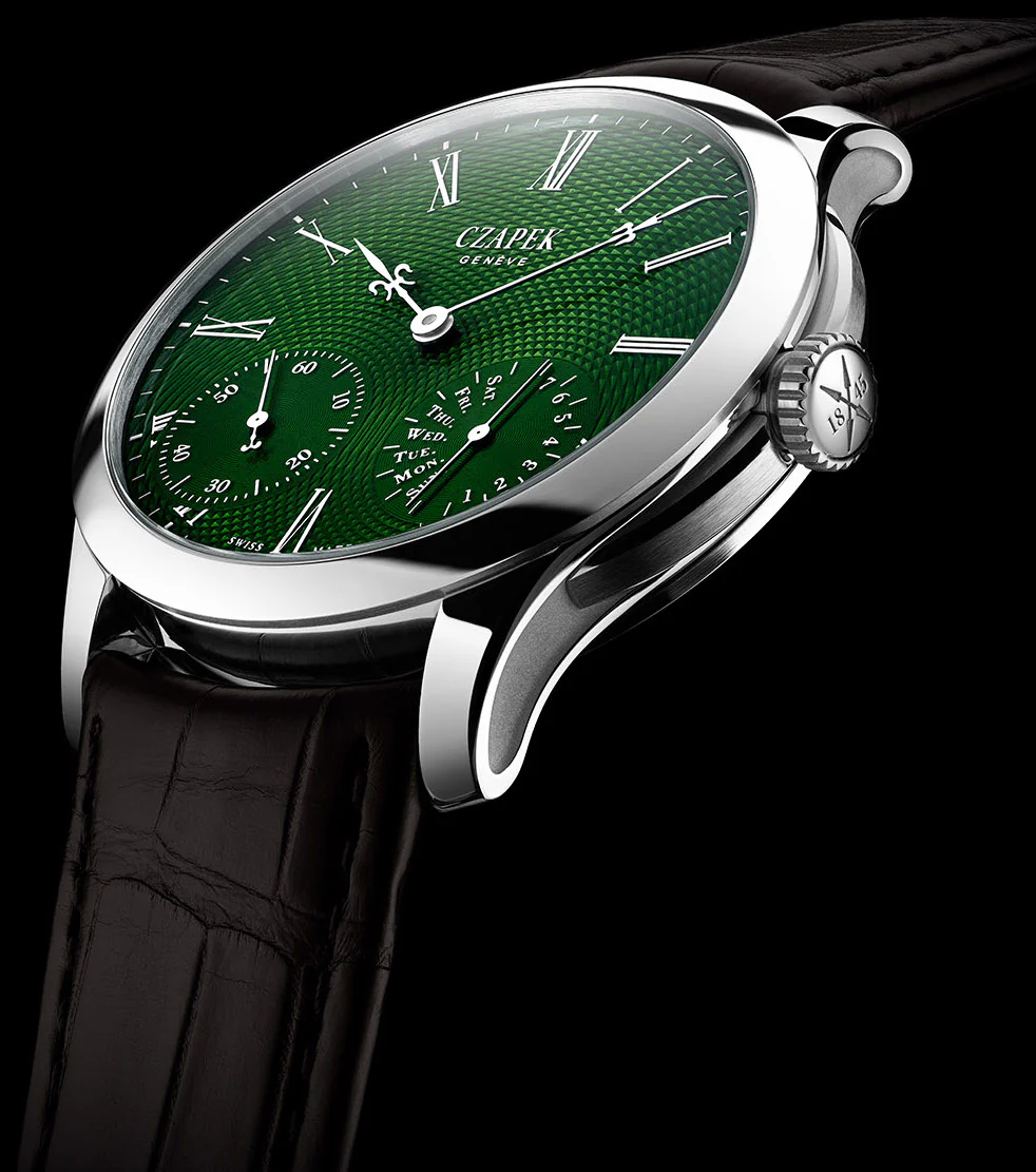Czapek Quai des Bergues Emerald Green L Watch - Image 3