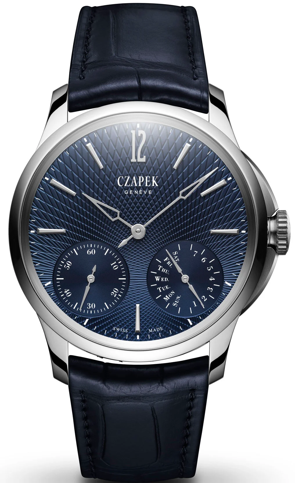 Czapek Quai des Bergues No.17 Double Soleil Deep Blue Watch
