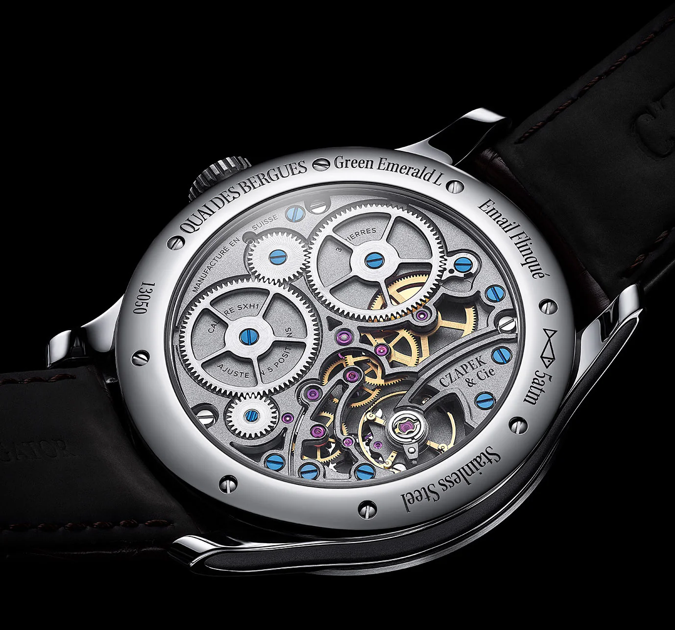 Czapek Quai des Bergues Sapphire Blue L Watch - Image 2