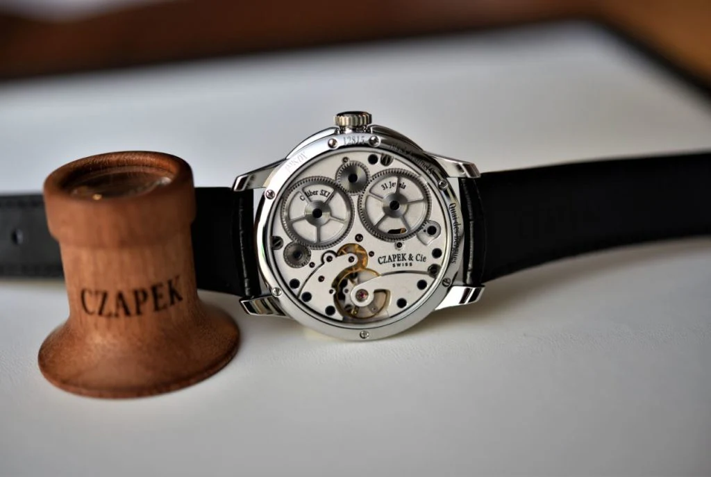 Czapek Quai Des Bergues Steel Black Enamel S Limited Edition Watch - Image 4
