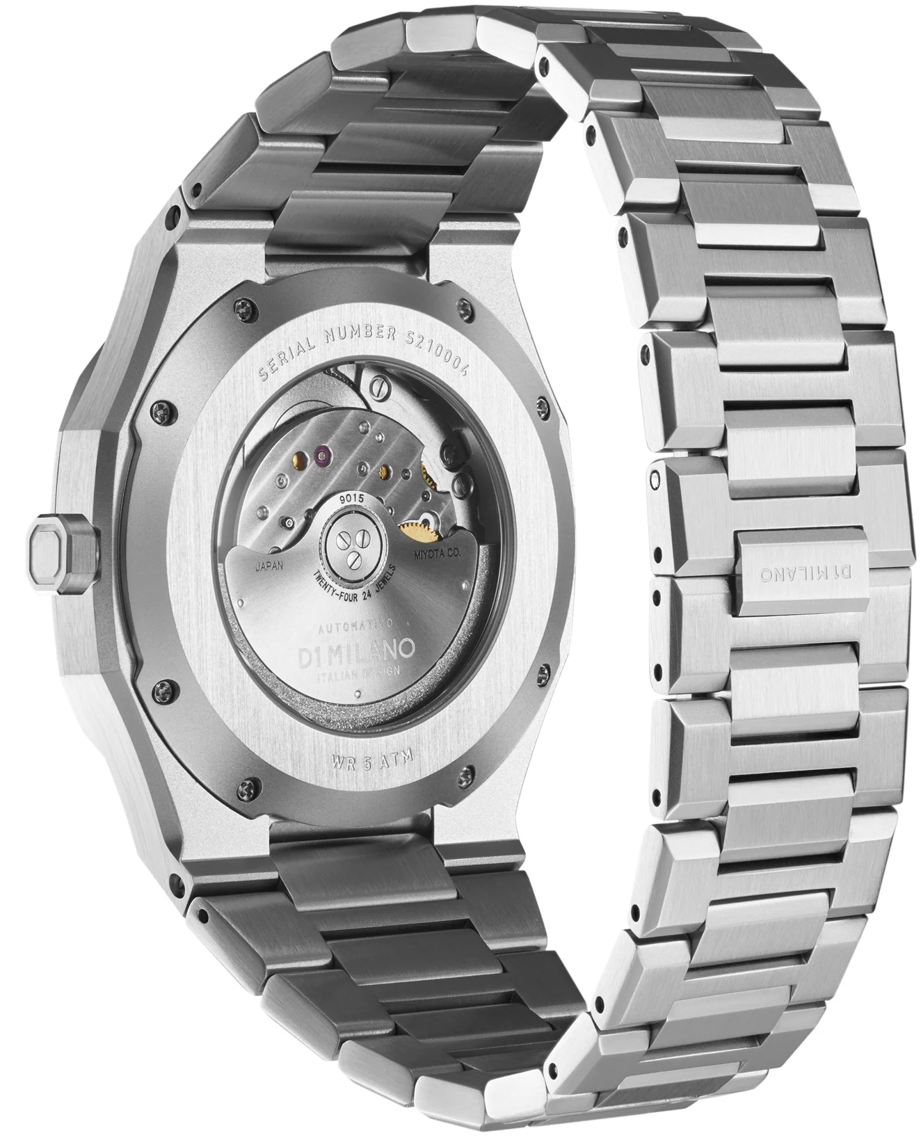D1 Milano Automatic Bracelet Blue Watch - Image 2