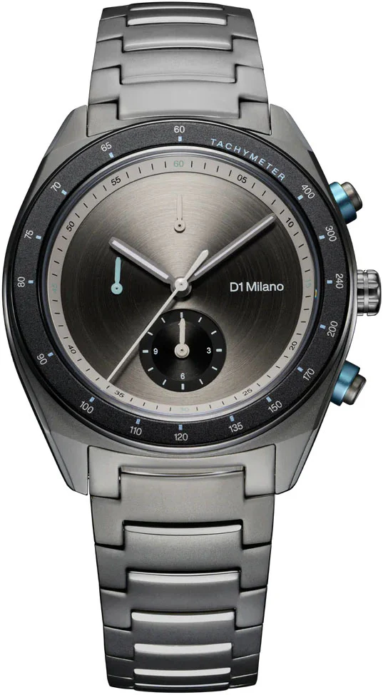 D1 Milano Chronograph Essential Black Watch
