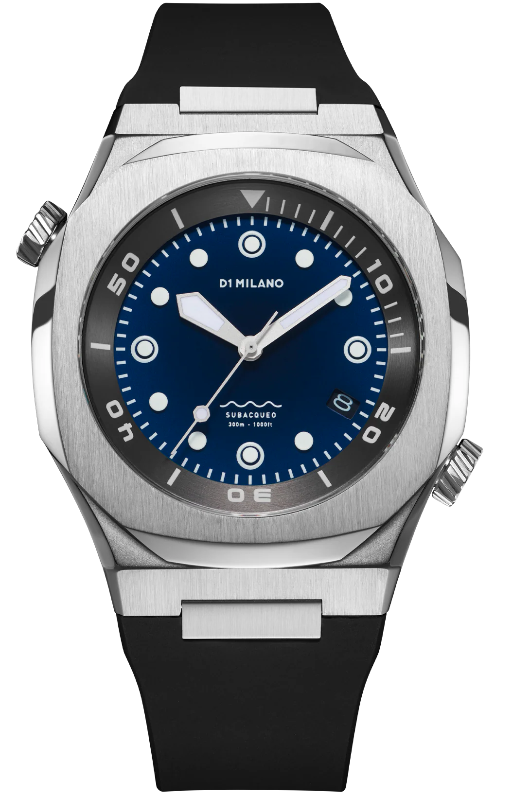 D1 Milano Watch Subacqueo Diver Deep Blue