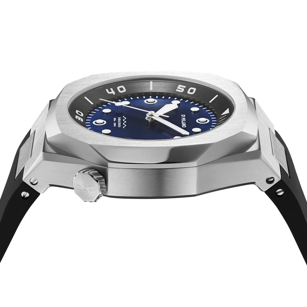 D1 Milano Watch Subacqueo Diver Deep Blue - Image 4