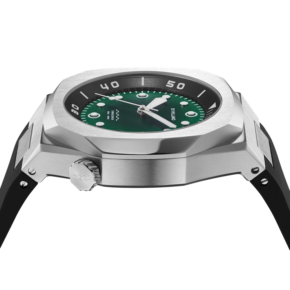 D1 Milano Watch Subacqueo Diver Deep Green - Image 3