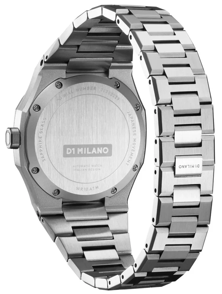 D1 Milano Mechanical Automatico Navy Code Watch - Image 3
