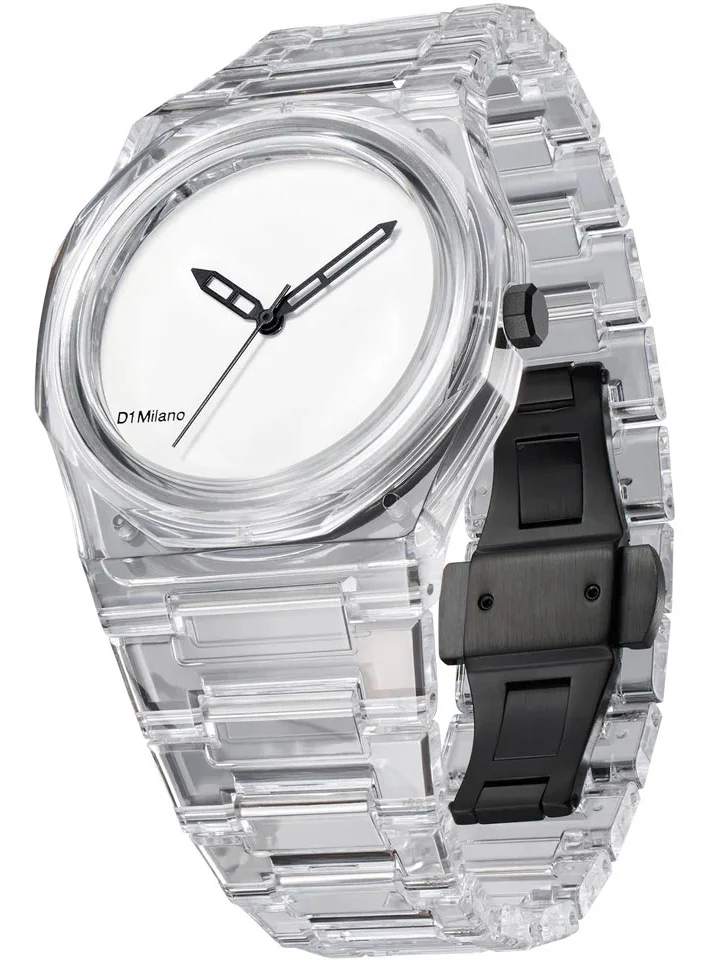 D1 Milano Nylon Exp White Watch - Image 2