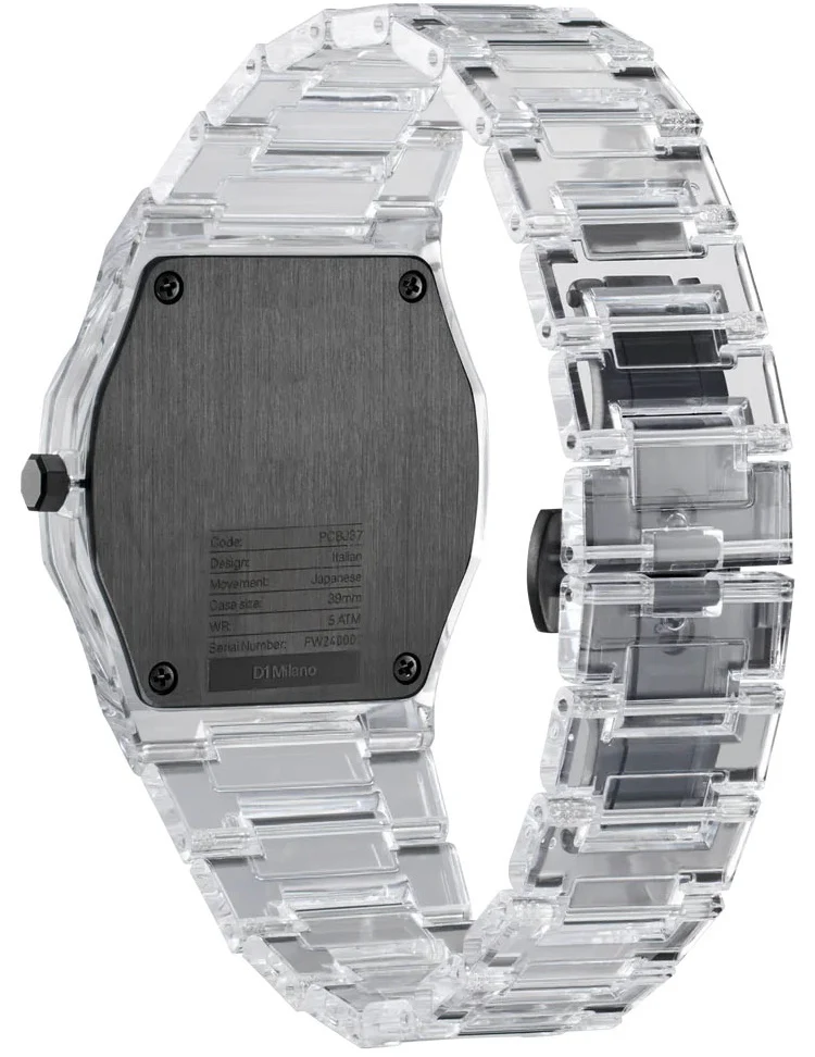 D1 Milano Nylon Exp White Watch - Image 3