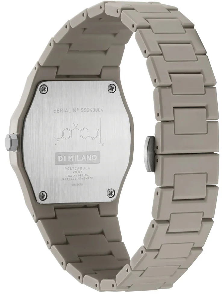 D1 Milano Polycarbon Ecru Watch - Image 3