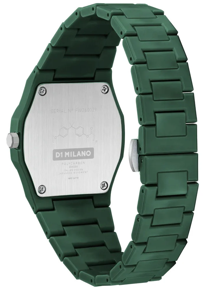 D1 Milano Polycarbon Green 01 Watch - Image 3