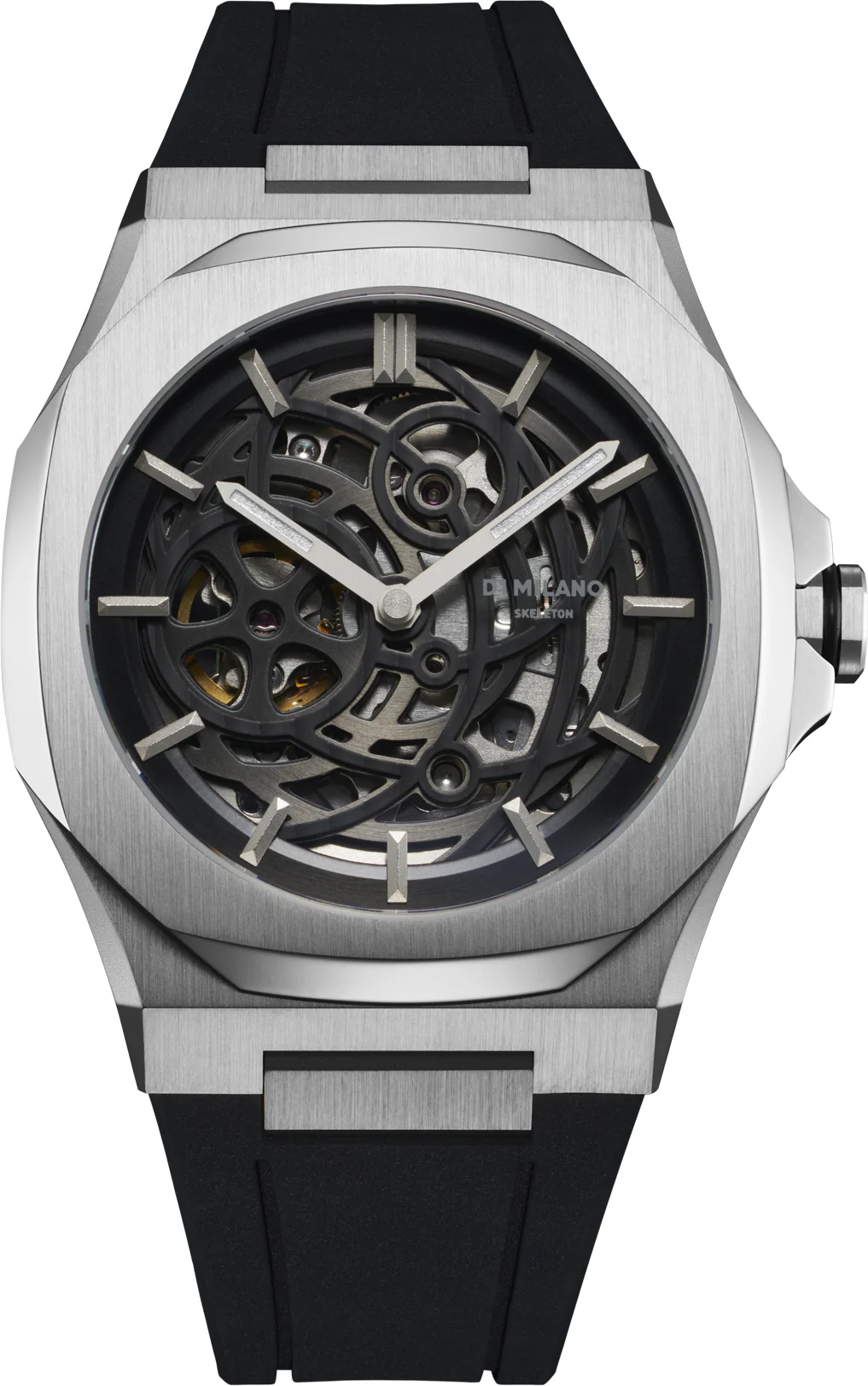 D1 Milano Skeleton Silver
