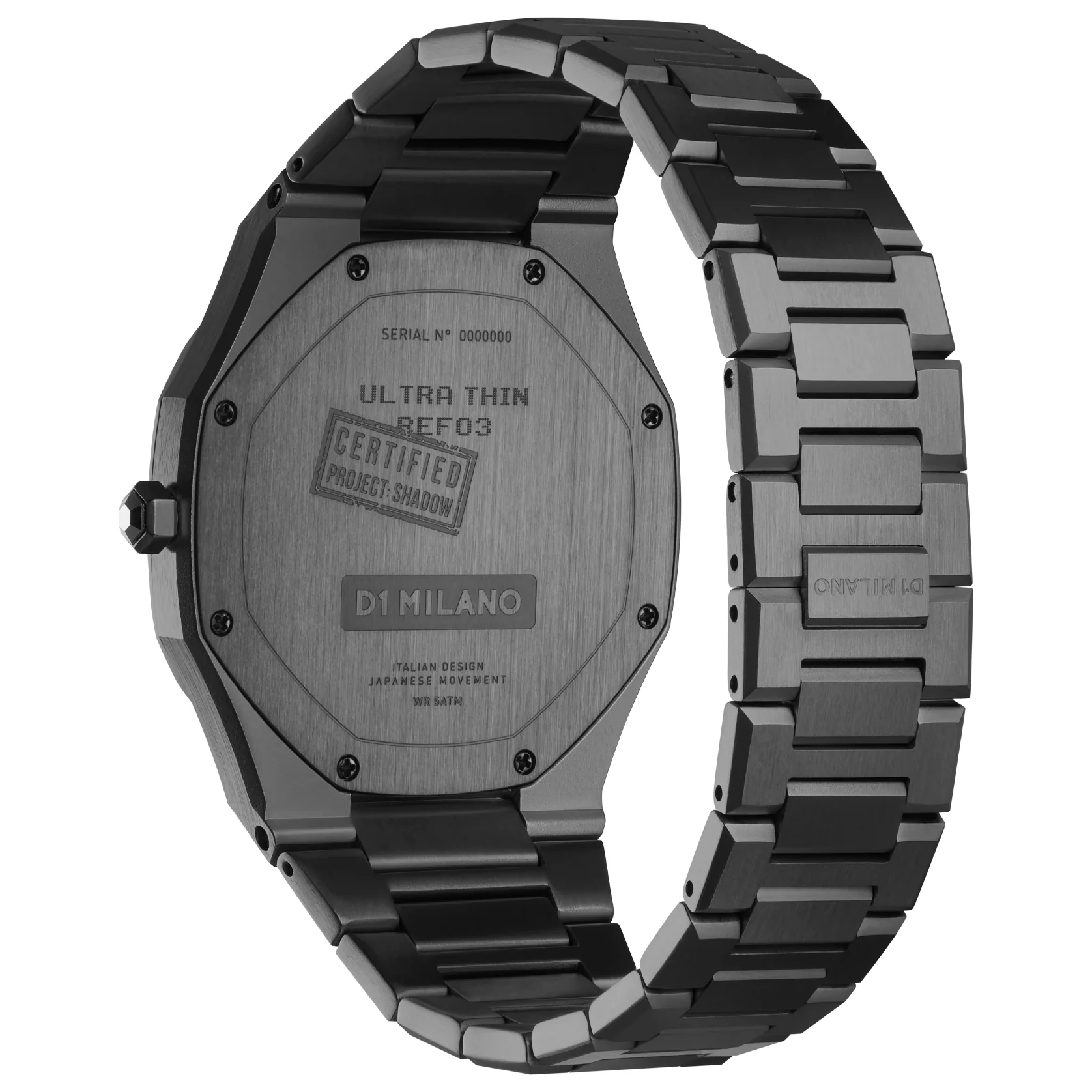 D1 Milano Ultra Thin Shadow Watch - Image 2