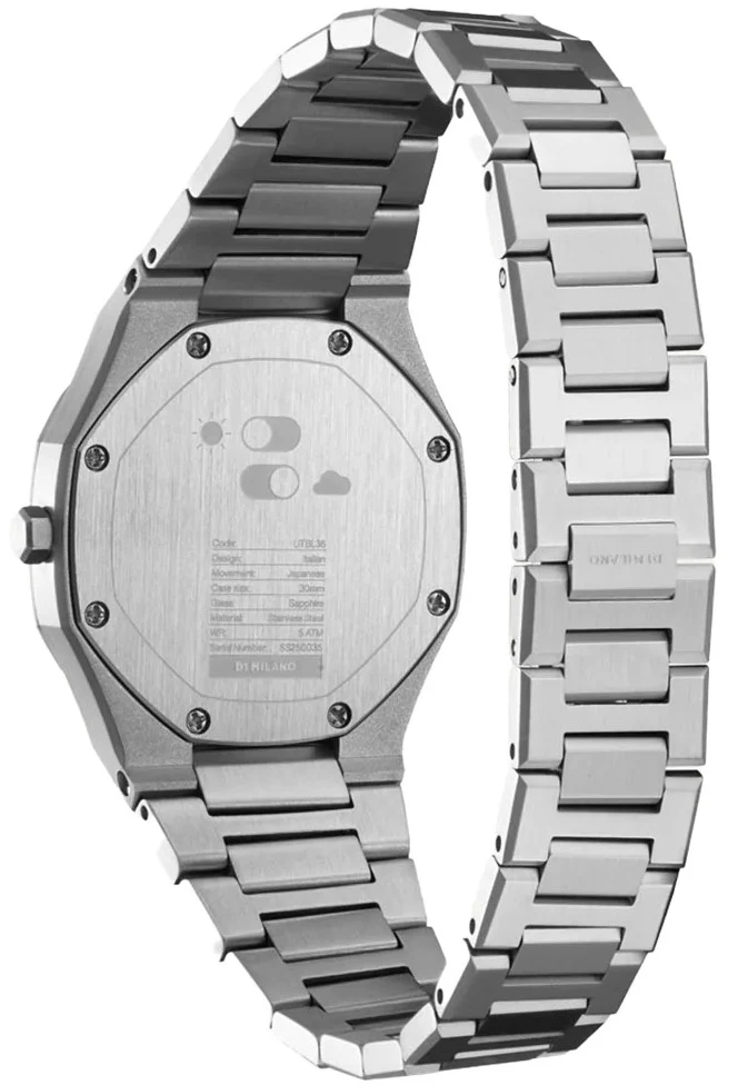 D1 Milano Ultra Thin Solar Sync Watch - Image 4