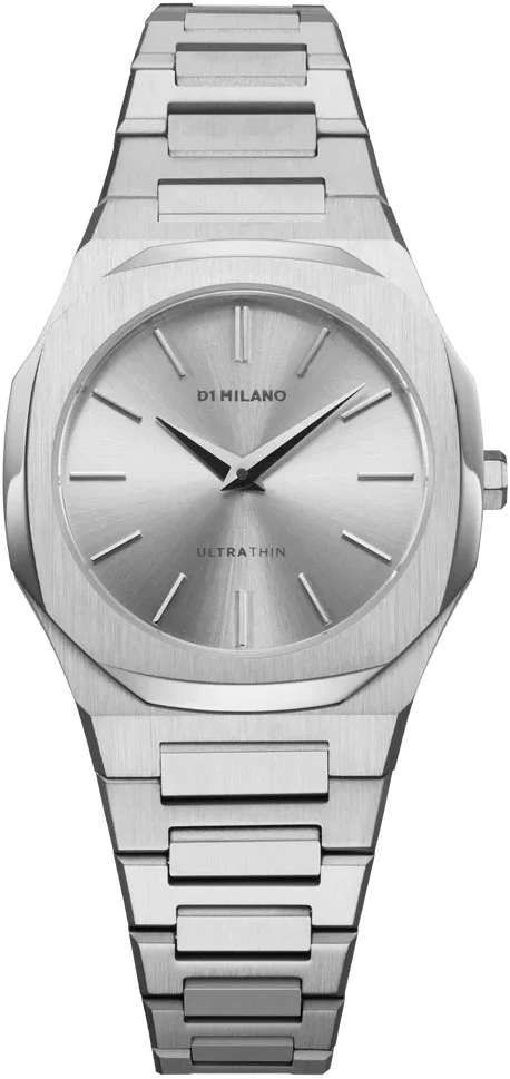 D1 Milano Ultra Thin Zephyr Silver Watch