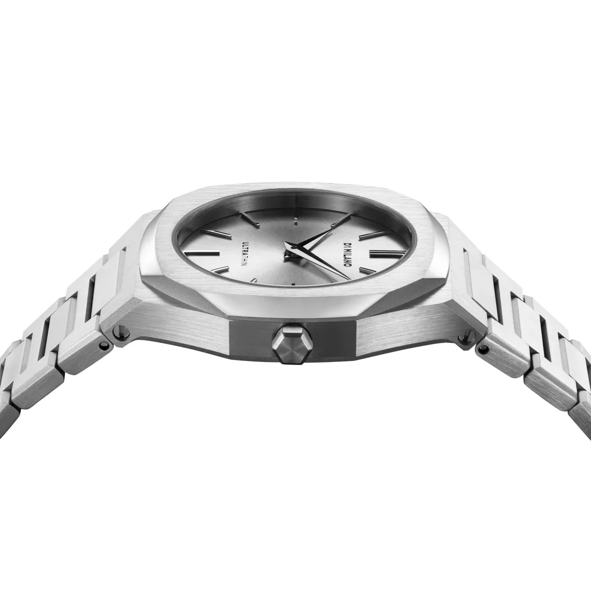 D1 Milano Ultra Thin Zephyr Silver Watch - Image 3