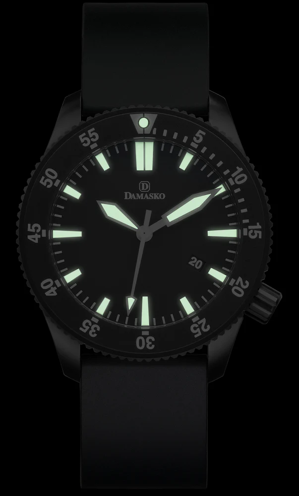 Damasko Watch DSub50 Rubber Sport Deployment Buckle - Image 2
