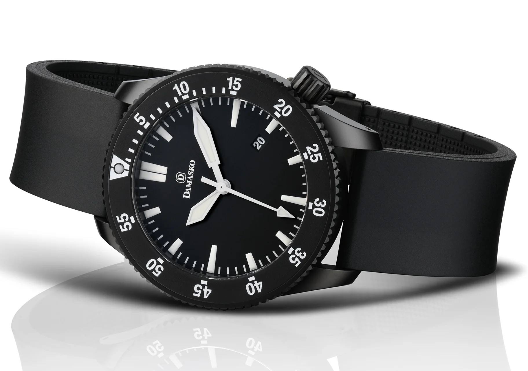 Damasko Watch DSub50 Rubber Sport Deployment Buckle - Image 3