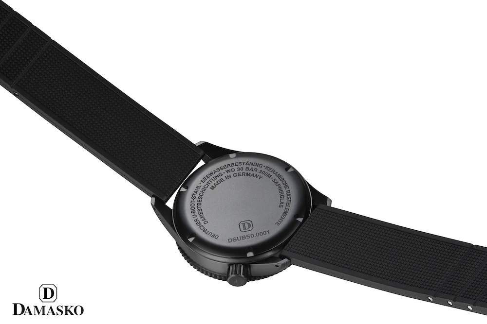 Damasko Watch DSub50 Rubber Sport Deployment Buckle - Image 5