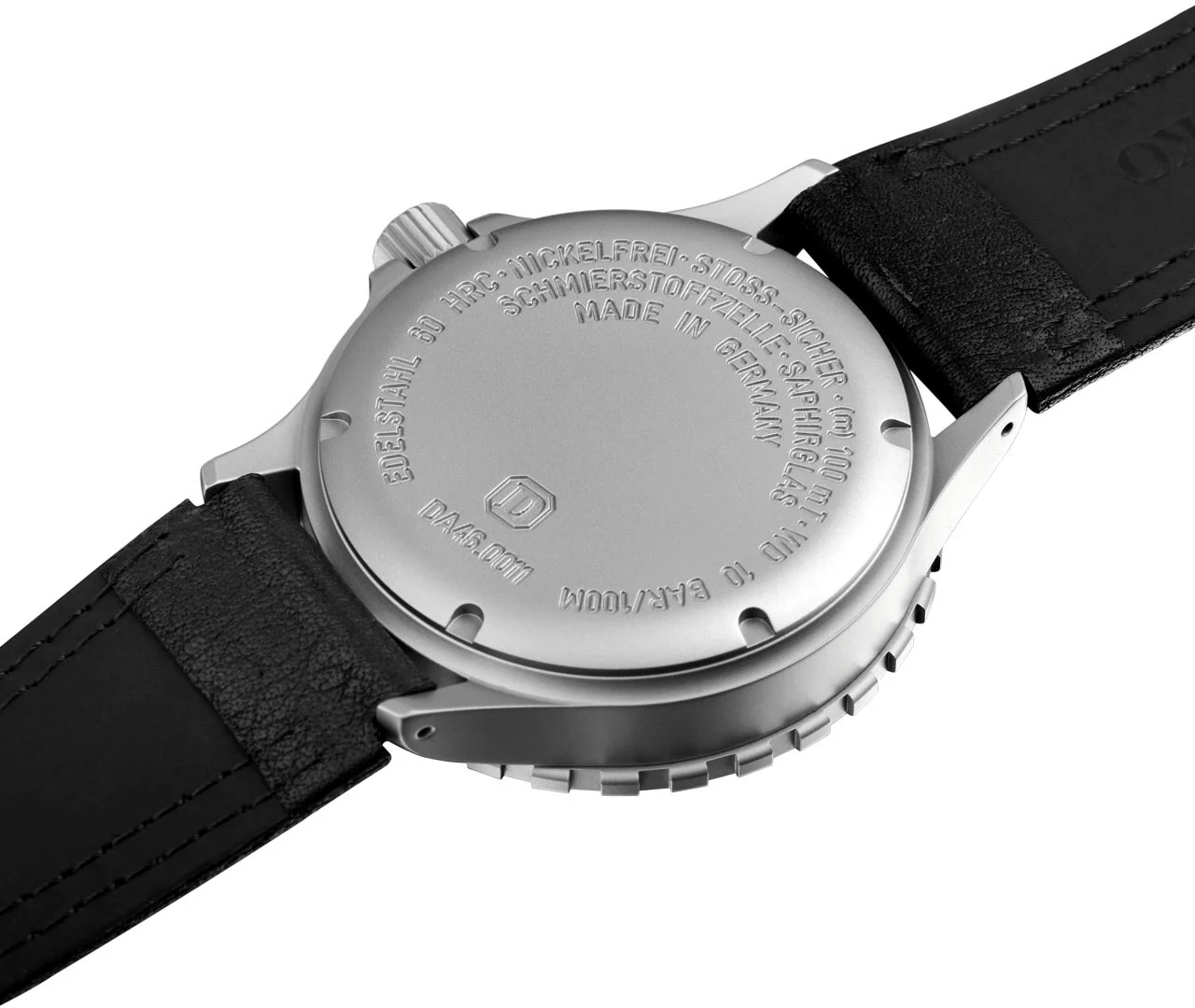 Damasko Watch DA 46 Blue Hand Leather Pin - Image 3
