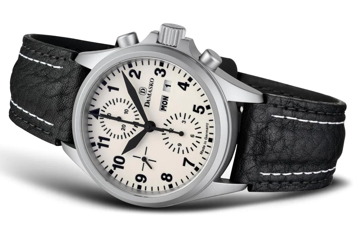 Damasko Watch DC57 Black Leather Pin - Image 4