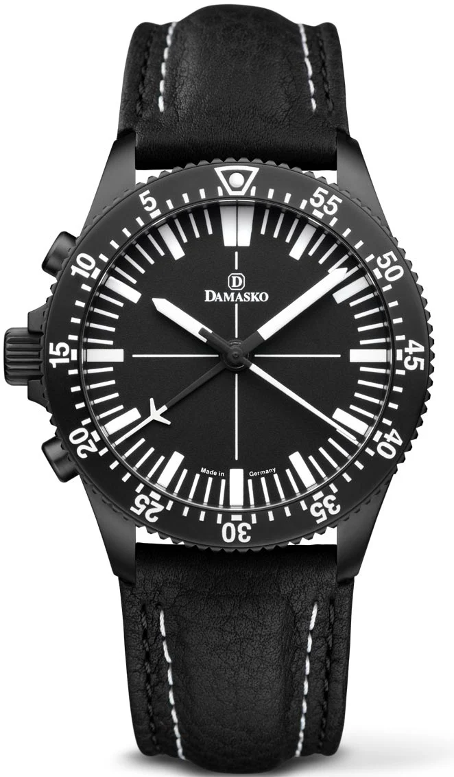 Damasko Watch DC80 LHV Black Leather Pin