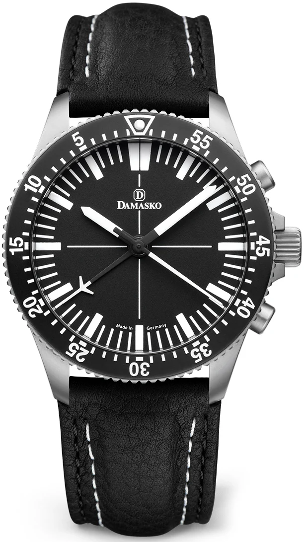 Damasko Watch DC80 Matt Leather Pin