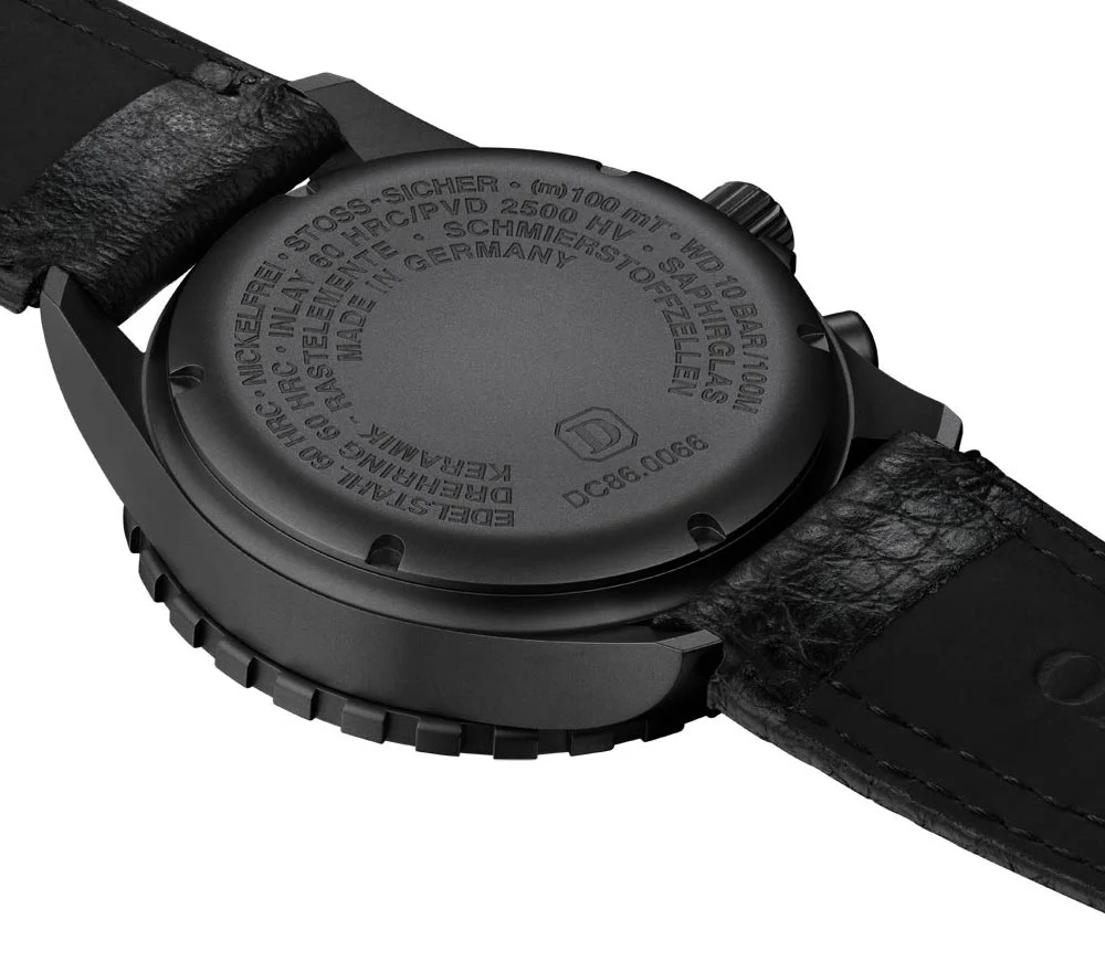 Damasko Watch DC86 Green Black Leather Pin - Image 2