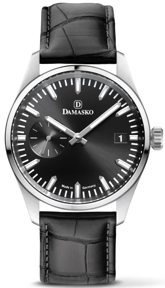 Damasko Watch DK 105 Black Alligator