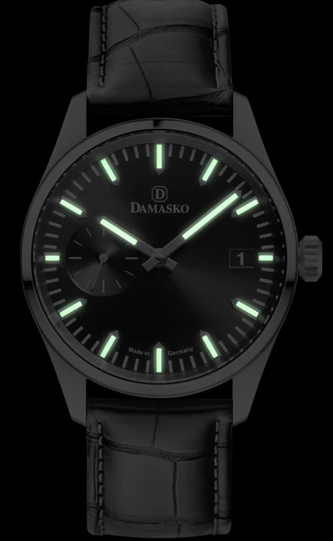Damasko Watch DK 105 Black Alligator - Image 4