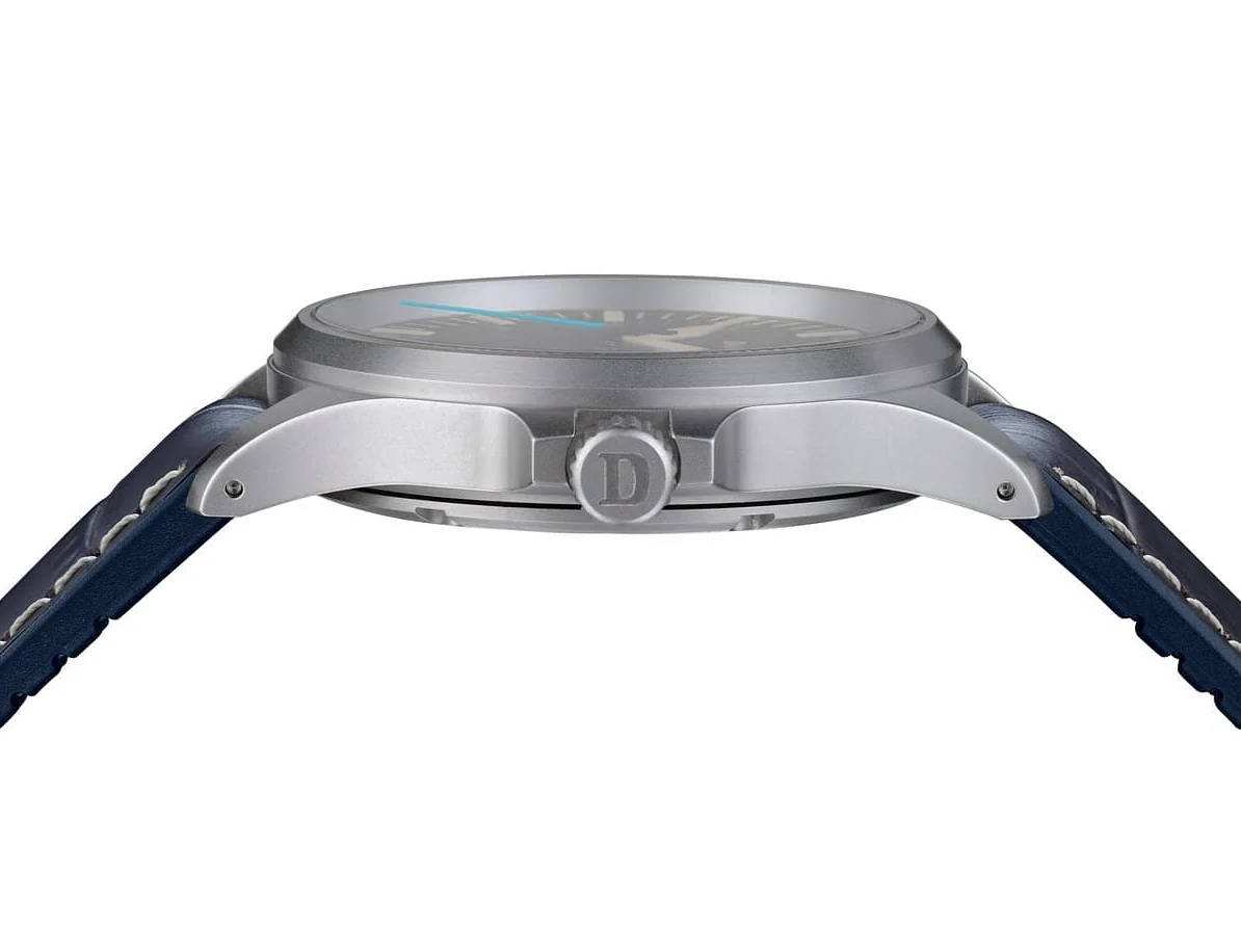 Damasko Watch DK 20 Leather Rubber Blue Max Sport - Image 4
