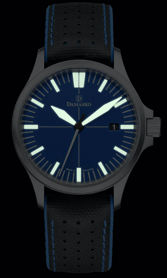 Damasko Watch DK32 Ocean Robby Rubber Pin Buckle - Image 3