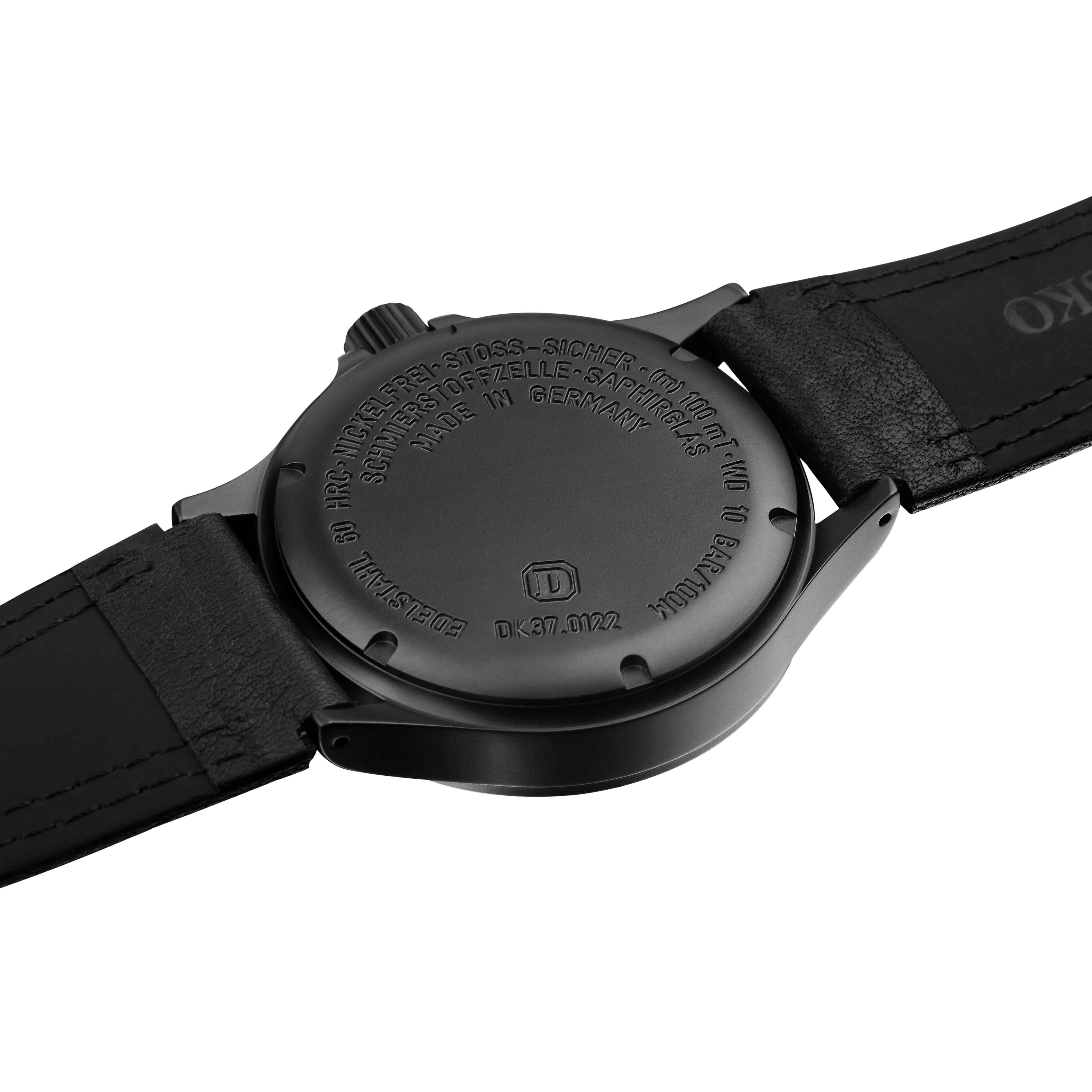 Damasko Watch DK37 Black Leather Pin - Image 3