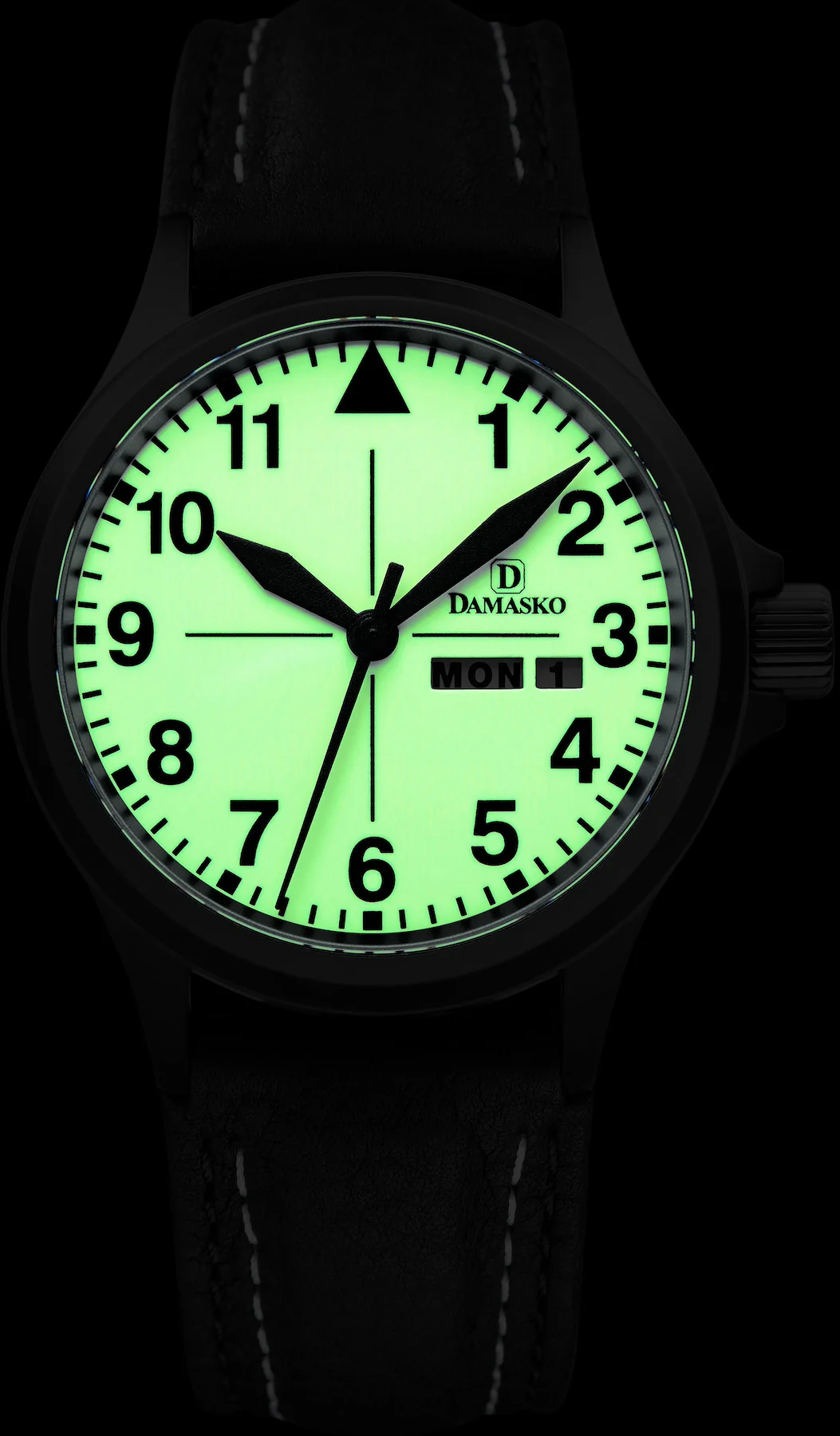 Damasko Watch DK37 Black Leather Pin - Image 4