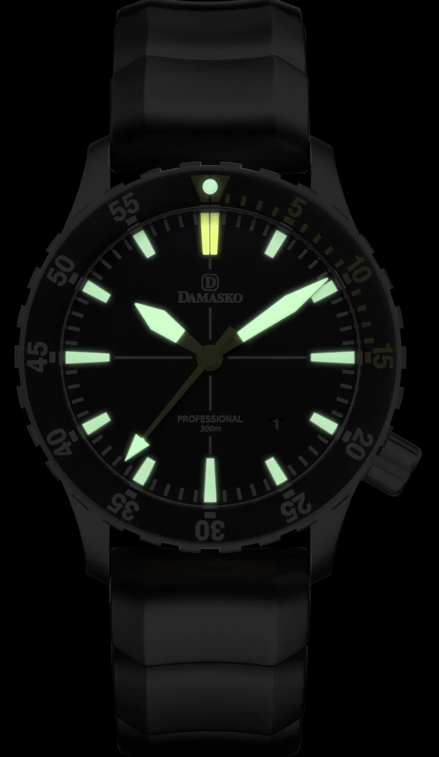 Damasko Watch DSub10 Black Wave Band - Image 2