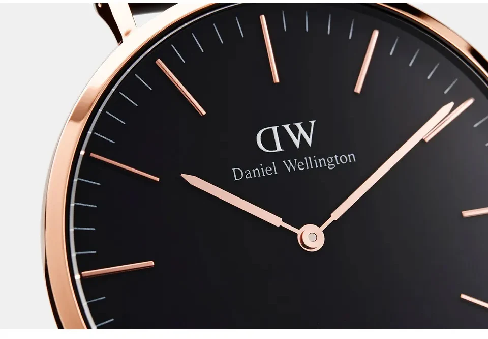 Daniel Wellington Watch Classic Dover Black 36mm - Image 4