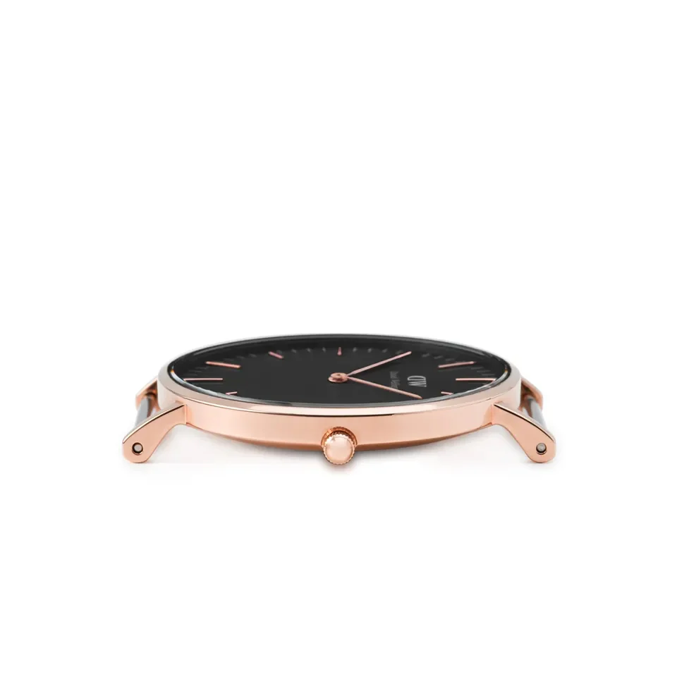 Daniel Wellington Watch Classic Dover Black 36mm - Image 5