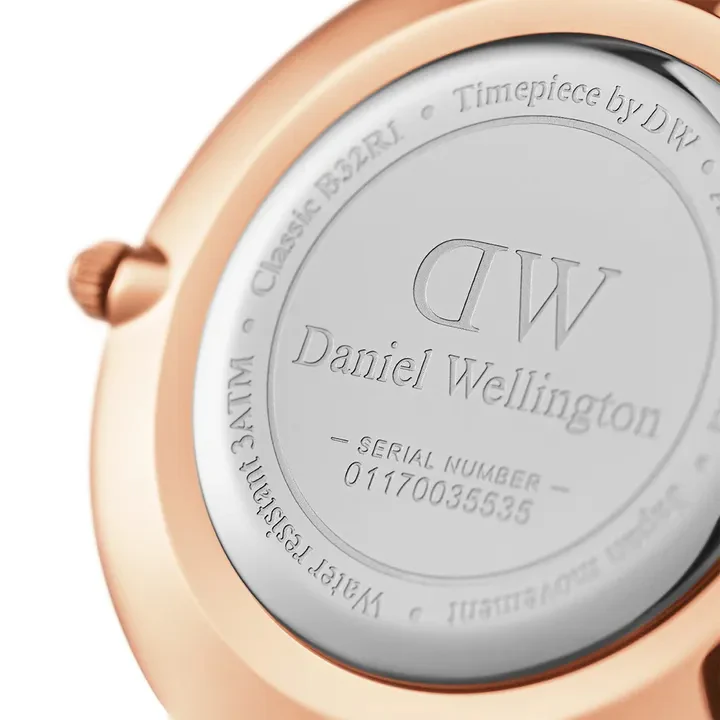 Daniel Wellington Watch Petite Rosewater White 36mm - Image 4