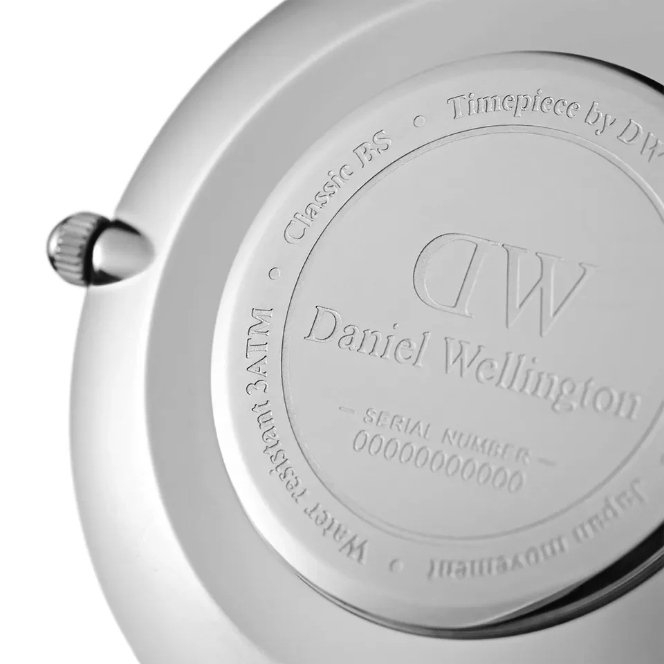 Daniel Wellington Watch Petite Sterling White 36mm - Image 3