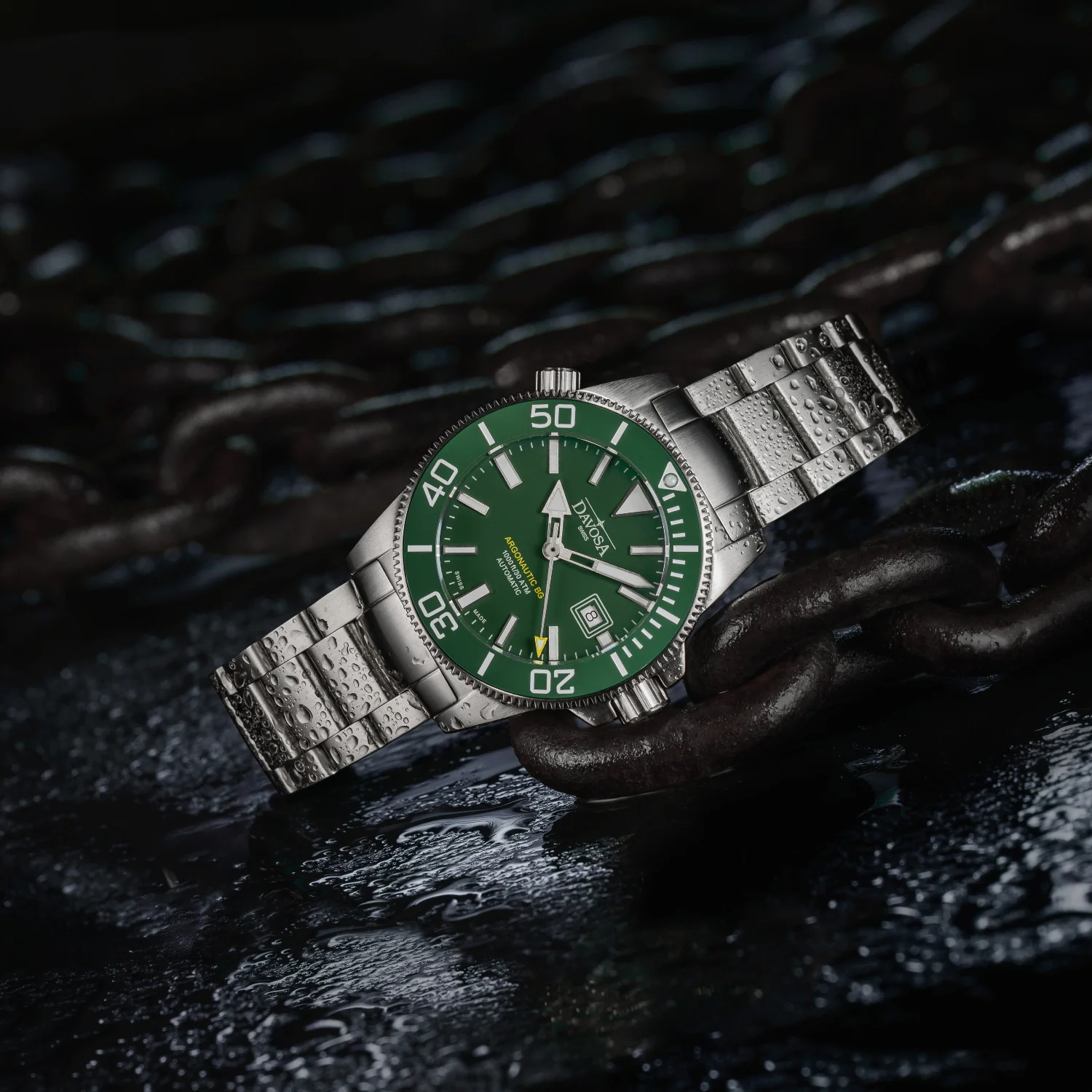 Davosa Argonautic BG Automatic Green Watch - Image 5