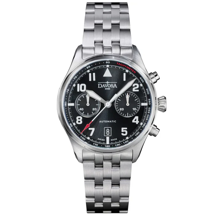 Davosa Watch Newton Chronograph Steel Bracelet