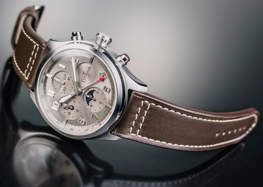 Davosa Watch Newton Pilot Moonphase Chrongraph Limited Edition - Image 2