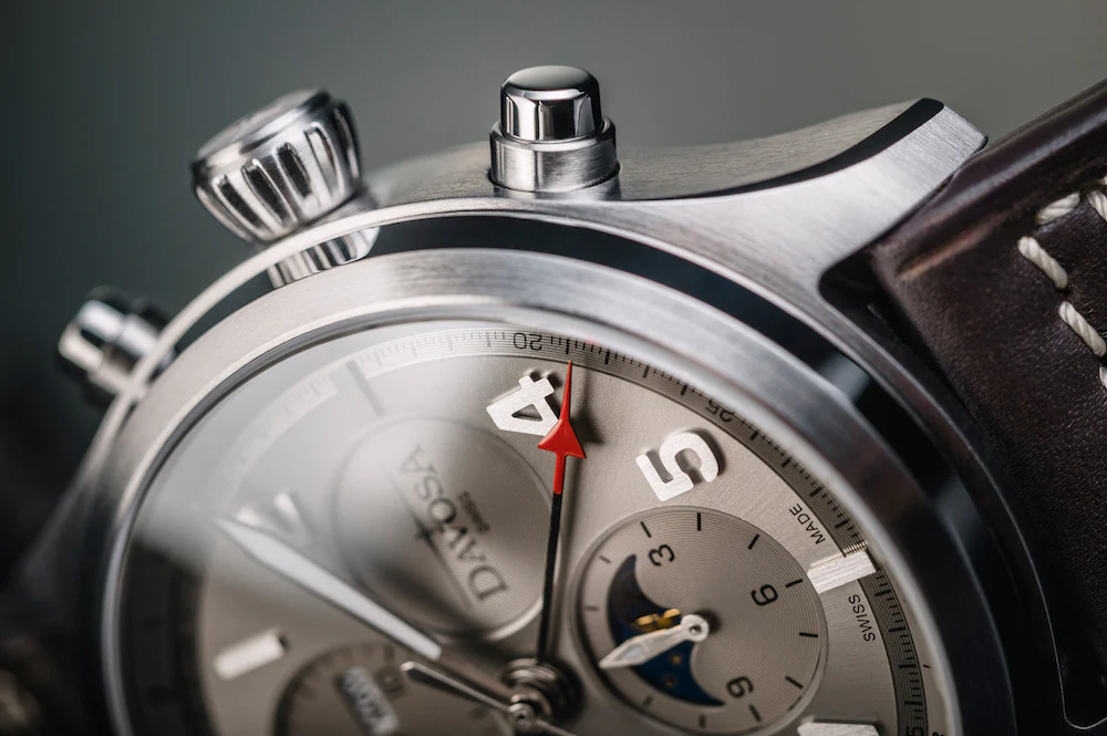 Davosa Watch Newton Pilot Moonphase Chrongraph Limited Edition - Image 4